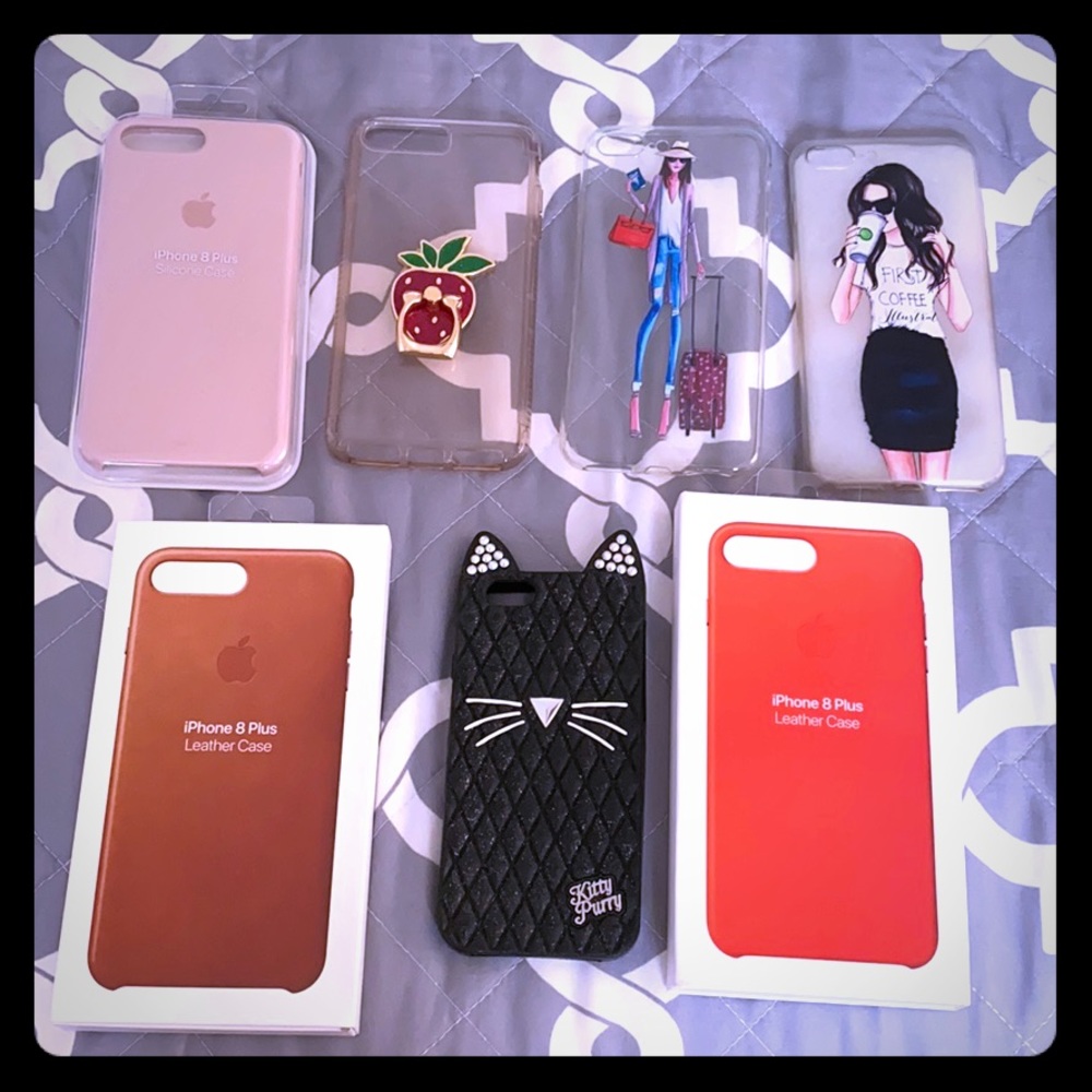 iPhone 8 Plus + cases / 1 iPhone 6 case